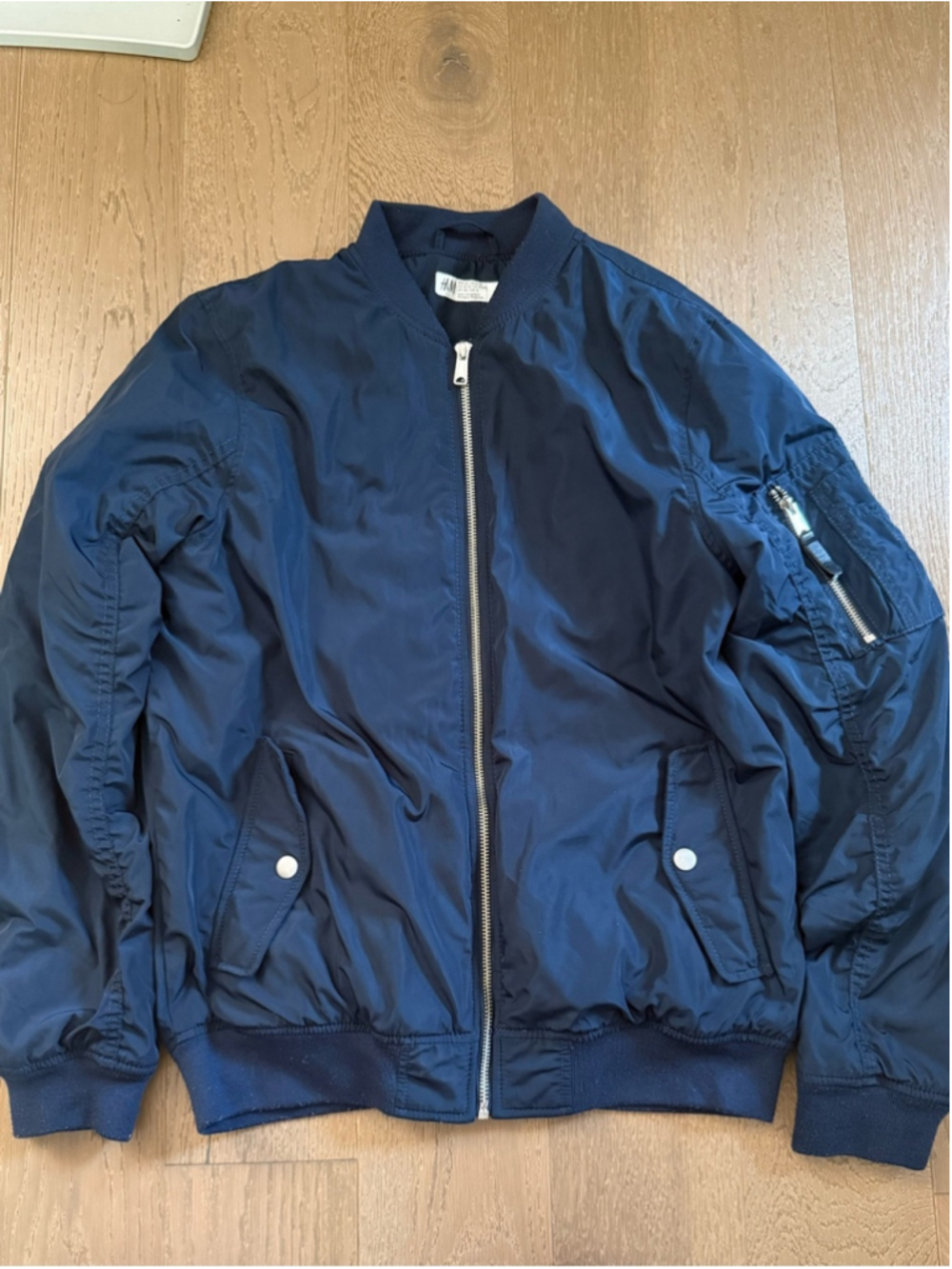 H&M Navy MA-1 Bomber Jacket 💙